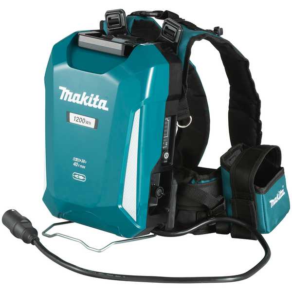 Makita Rückentragbarer Akku LXT, 2x18V oder XGT<br>