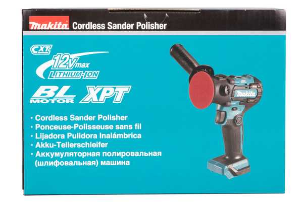 Makita PV301DZ Akku-Polierschleifer 12V<br>