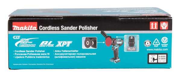 Makita PV301DZ Akku-Polierschleifer 12V<br>