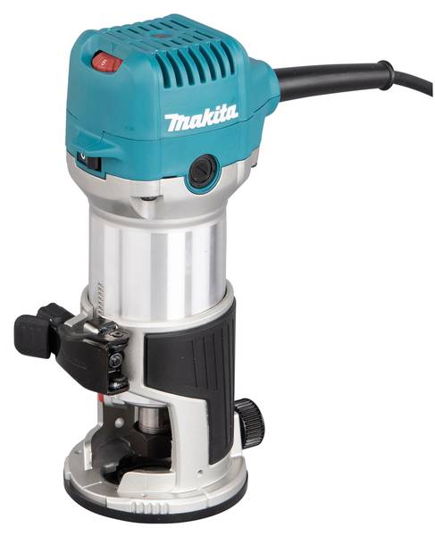 Makita RT0702CX2J SET Elektrische Einhandfräse und Kantenfräse<br>