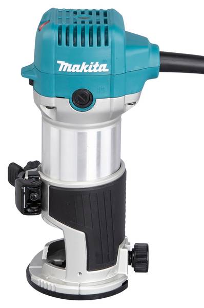Makita RT0702CX2J SET Elektrische Einhandfräse und Kantenfräse<br>