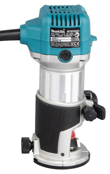 Makita RT0702CX2J SET Elektrische Einhandfräse und Kantenfräse<br>