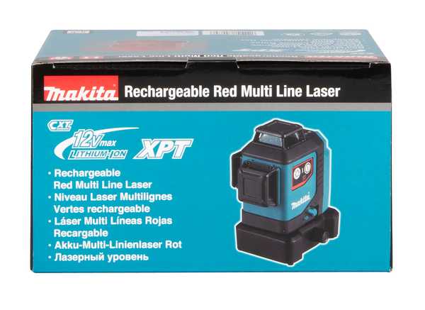 Makita SK700D Akku-Kreuz Linienlaser rot 360°<br>