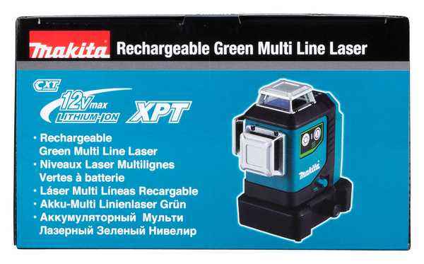 Makita SK700GD Akku-Kreuz Linienlaser grün 360°<br>