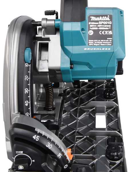 Makita SP001GZ03 Akku-Eintauch-Kreissäge 40V<br>