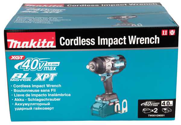 Makita TW001GM201 Akku-Schlagschrauber 40V<br>