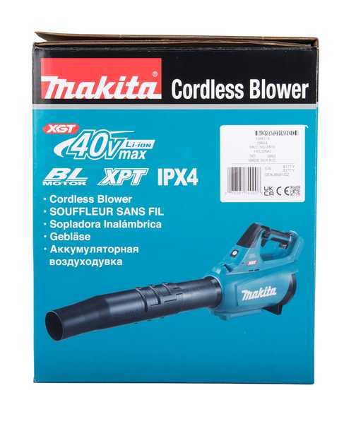 Makita UB001GZ Akku-Blasgerät 40V<br>