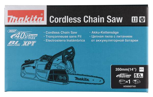 Makita UC025GT101 Akku-Kettensäge<br>