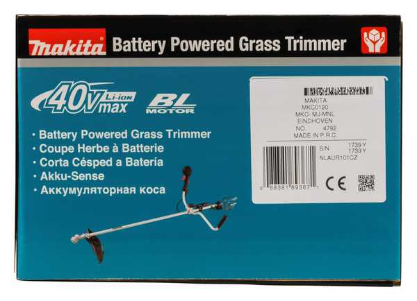 Makita UR101CZ Akku-Freischneider 36V<br>