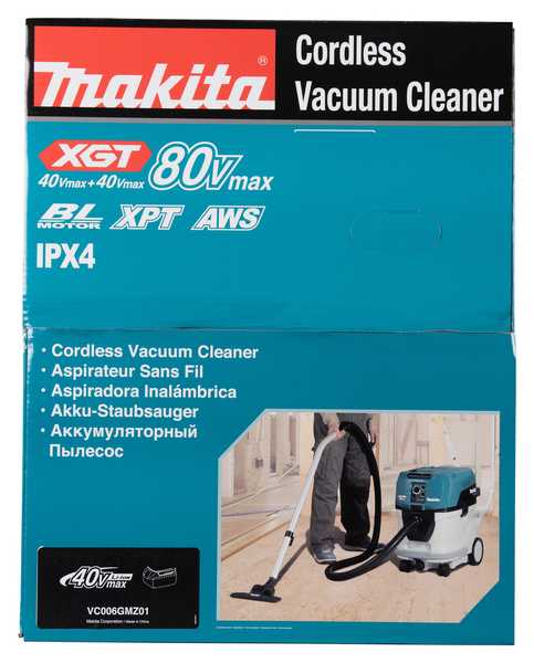 Makita VC006GMZ01 Akku-Staubsauger 40V<br>