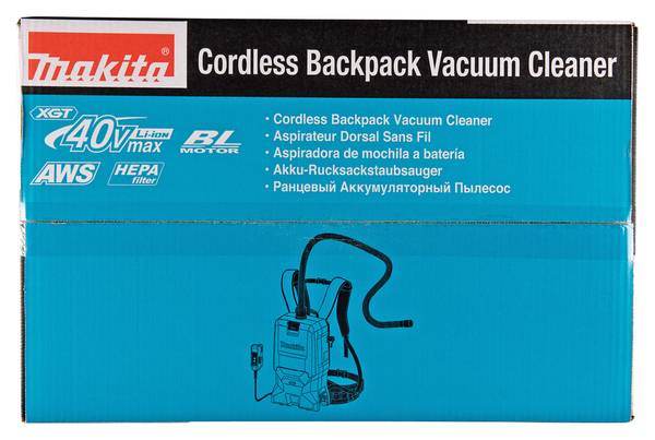 Makita VC012GZ01 Akku-Rucksackstaubsauger<br>