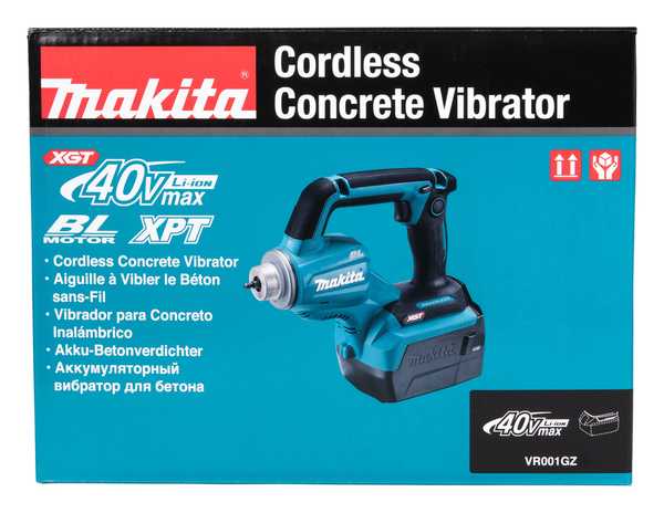 Makita VR001GZ Akku-Betonverdichter 40V<br>