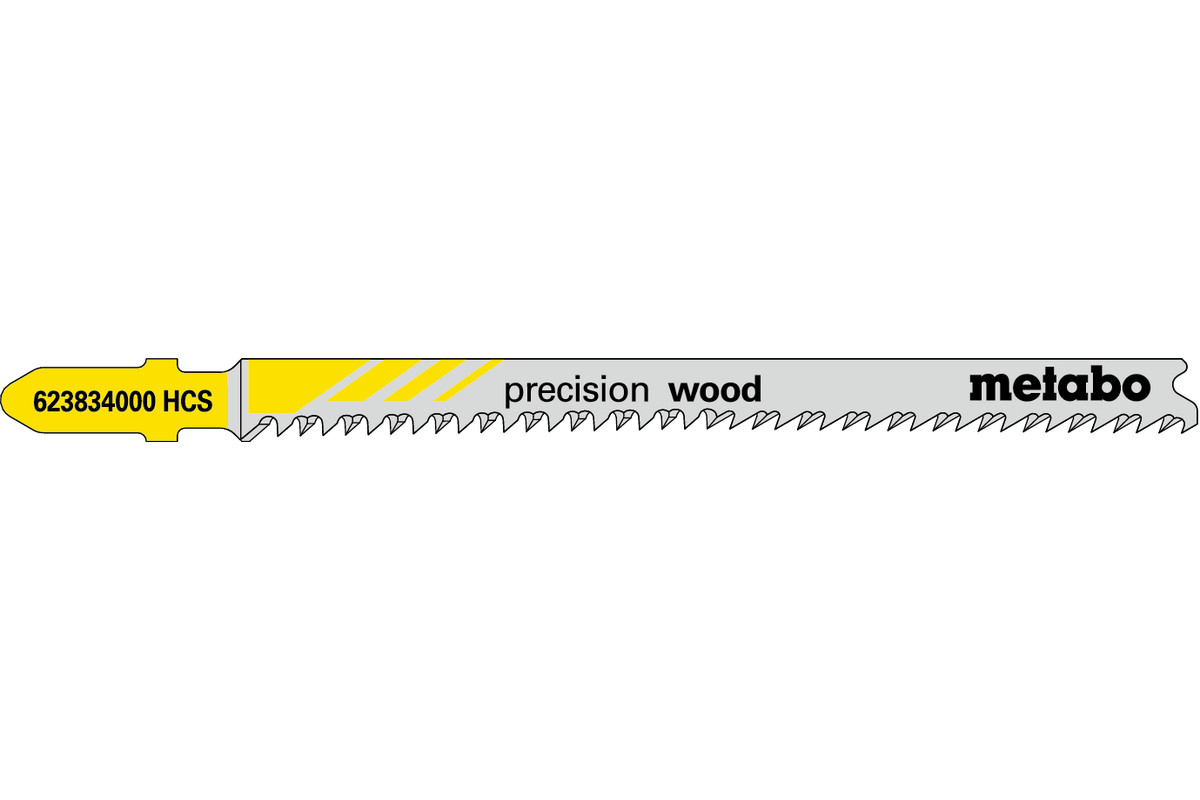 5 Stichsägeblätter "precision wood" 91 2,2 mm<br>