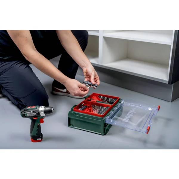 Metabo PowerMaxx SB Basic Akku-Schlagbohrschrauber Mobile Werkstatt<br>