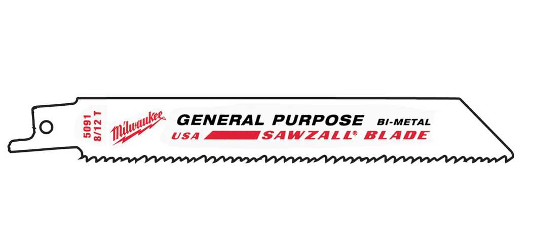 Säbelsägeblatt General Purpose, flexibel<br>