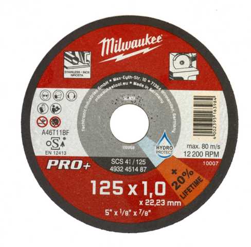 Milwaukee Metalltrennscheibe SCS 41 INOX 125 mm<br>