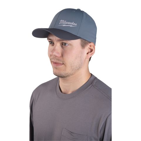 Milwaukee BCPBLU Baseball-Kappe, Grösse L/XL, blau<br>