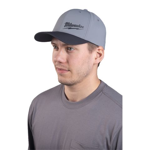 Milwaukee BCPDGR Baseball-Kappe, Grösse L/XL, dunkelgrau<br>