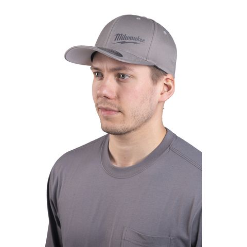 Milwaukee BCSGR Baseball Kappe, Grösse L/XL, grau<br>