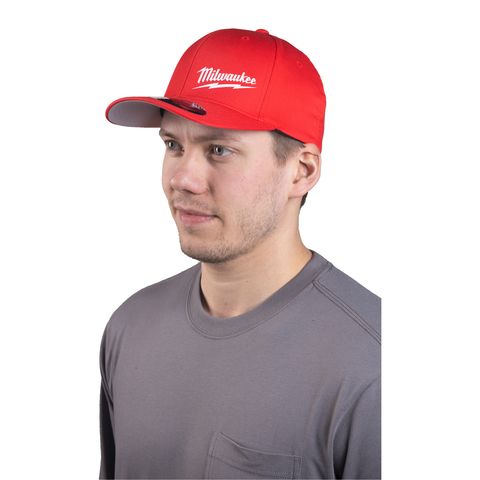 Milwaukee BCSRD Baseball Kappe, Grösse L/XL, rot<br>