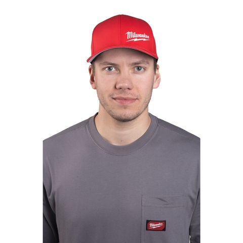 Milwaukee BCSRD Baseball Kappe, Grösse L/XL, rot<br>