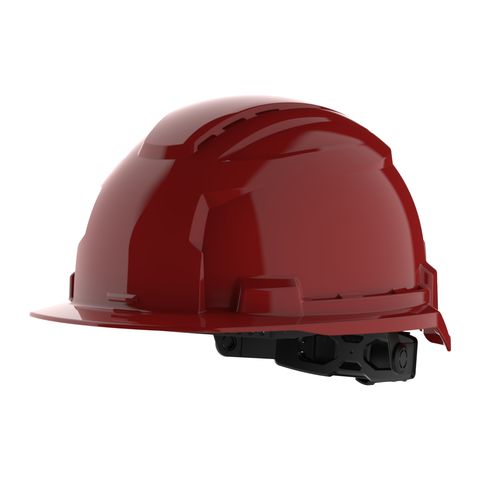 Milwaukee BOLT 100 Schutzhelm belüftet, Farbe Rot<br>