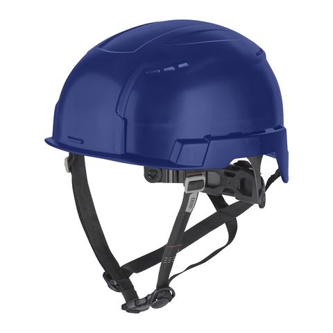 Milwaukee BOLT200 Industriekletterhelm belüftet, Farbe Blau<br>