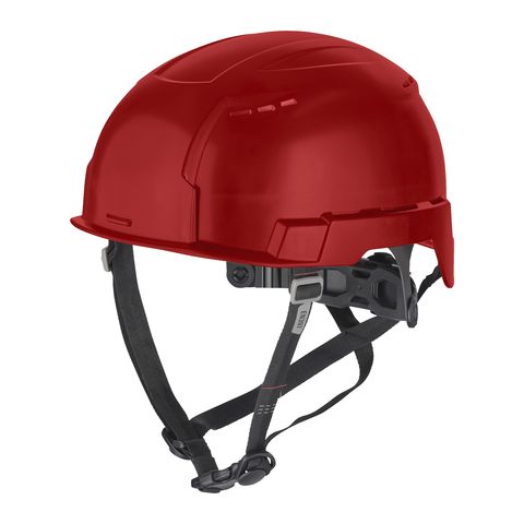 Milwaukee BOLT200 Industriekletterhelm belüftet, Farbe Rot<br>