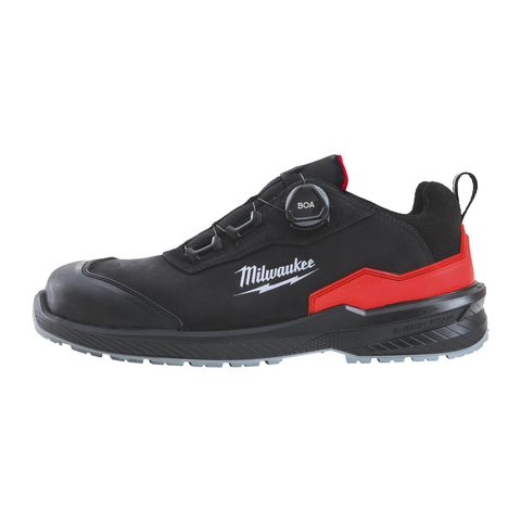 Milwaukee FLEXTRED S3S Halbschuh BOA Leder, Grösse 36, schwarz<br>