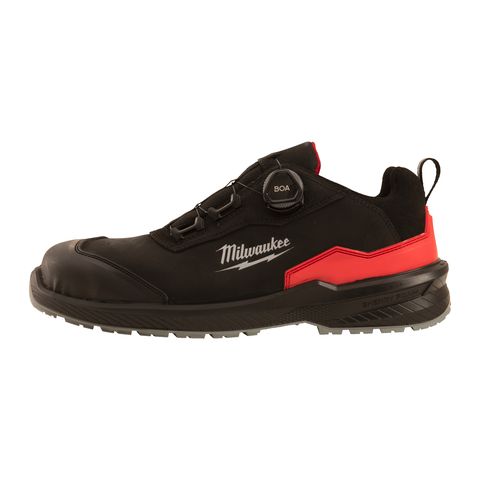 Milwaukee FLEXTRED S3S Halbschuh BOA Leder, Grösse 37, schwarz<br>