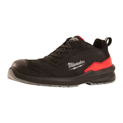 Milwaukee FLEXTRED S3S Halbschuh Leder, Grösse 36, schwarz<br>