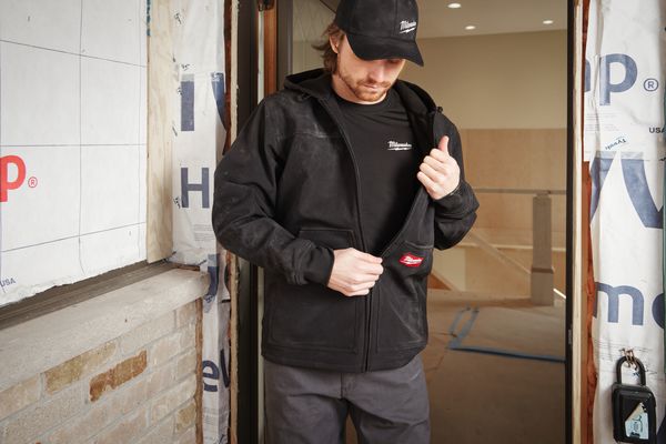 Milwaukee FREEFLEX Arbeitsjacke, schwarz, Grösse L<br>