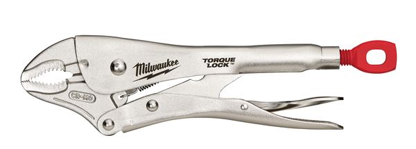 Milwaukee Gripzange 10? mit gebogenen Backen<br>