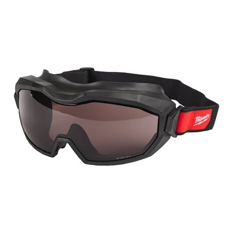 Milwaukee Hoch-Profil-Vollsichtbrille belüftet, getönt<br>