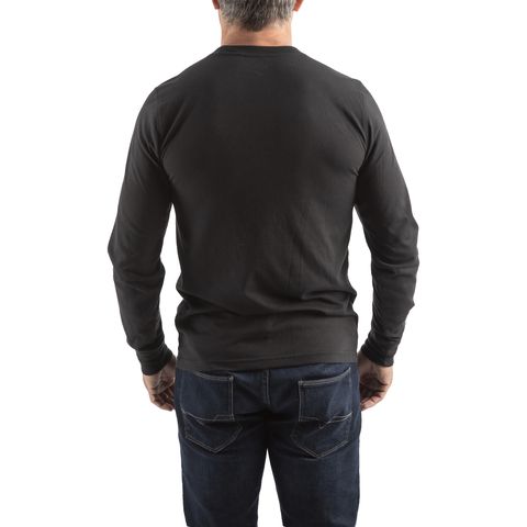 Milwaukee HTLSBL Hybrid-Shirt lang, Grösse L, schwarz<br>