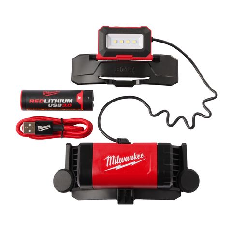 Milwaukee L4BOLTHL-301 USB-Akku-Stirnlampe<br>