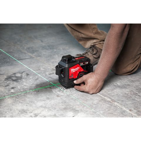 Milwaukee M123PL-0C Kreuzlinienlaser<br>