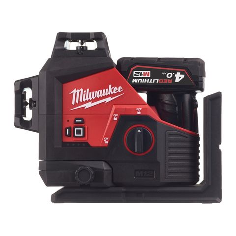 Milwaukee M123PL-401C Kreuzlinienlaser<br>