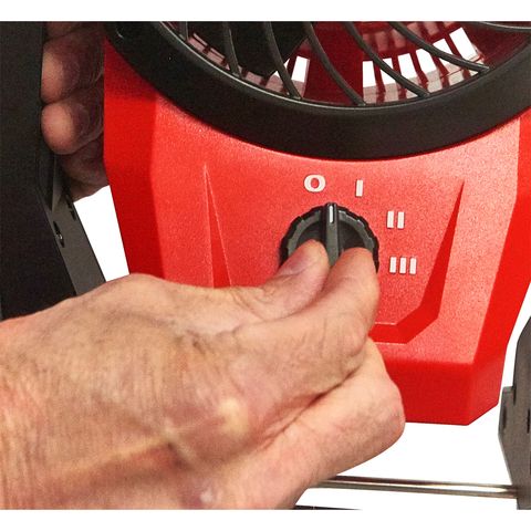 Milwaukee M12AF-0 Akku-Ventilator<br>