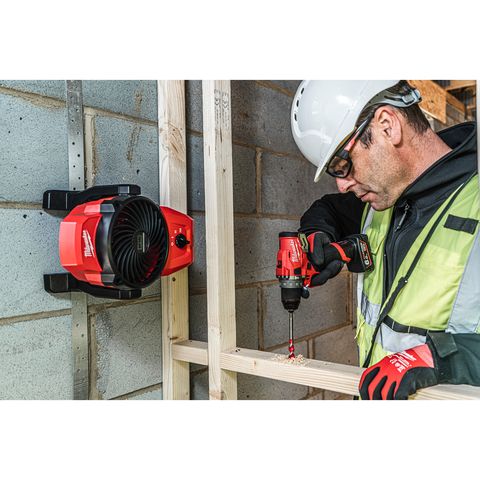 Milwaukee M12AF-0 Akku-Ventilator<br>