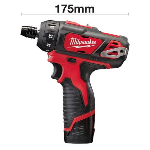 Milwaukee M12BD-202C Akku-Bohrschrauber<br>