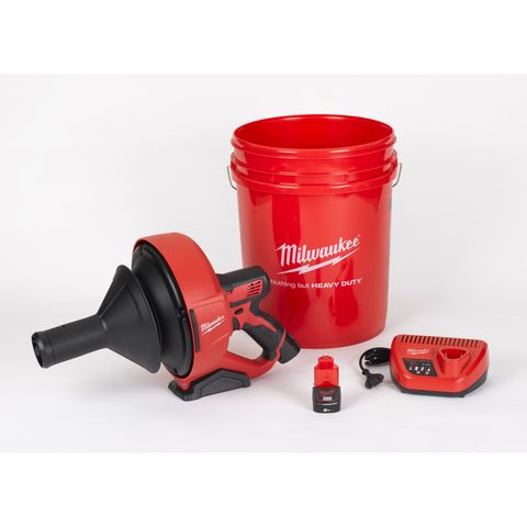 Milwaukee M12BDC6-202C Akku-Rohrreiniger<br>