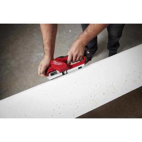 Milwaukee M12BLP-0X Akku-Hobel<br>