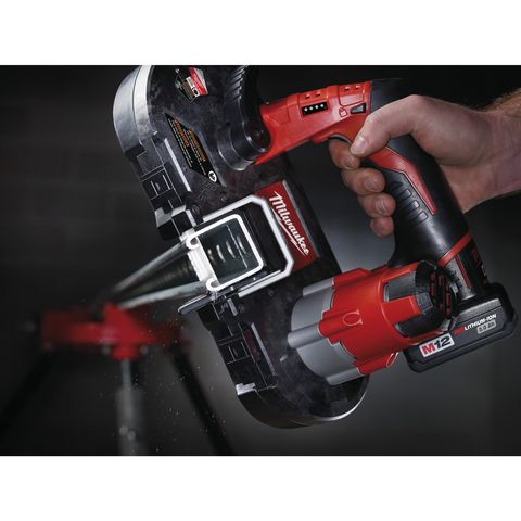 Milwaukee M12BS-402C Akku-Bandsäge<br>