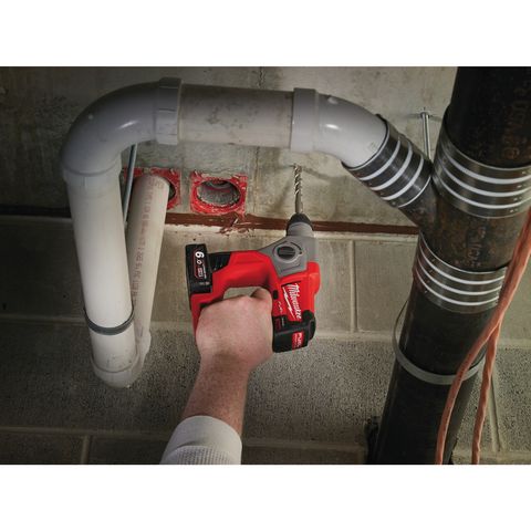 Milwaukee M12CH-0 Akku-Bohrhammer<br>