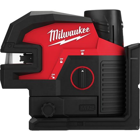 Milwaukee M12CLL4P-301C Kreuzlinienlaser<br>