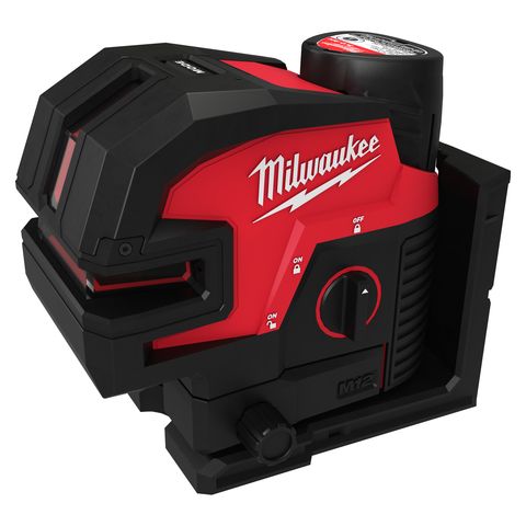 Milwaukee M12CLL4P-301C Kreuzlinienlaser<br>