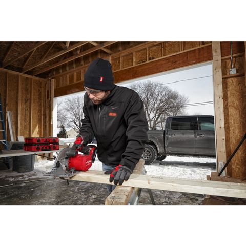 Milwaukee M12HJBL5-0 Heizbare Jacke, schwarz, Grösse L<br>