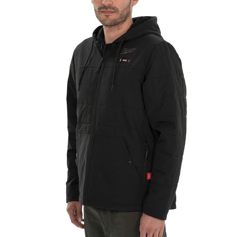 Milwaukee M12HPJBL2-0 Thermo-Steppjacke, schwarz, Grösse L<br>