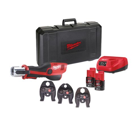 Milwaukee M12ONEHPT-202C M-Set Akku-Presswerkzeug<br>